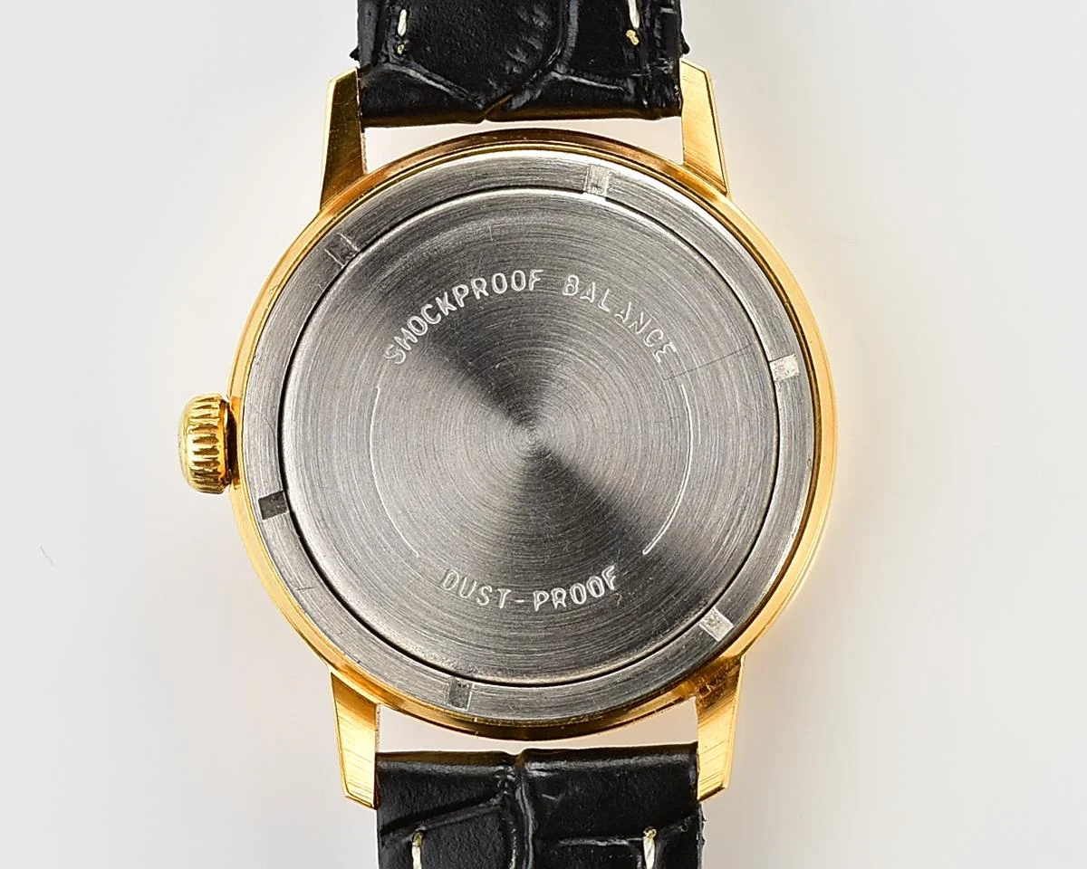 Excellent vintage Soviet Wostok (Vostok) mechanical gold-plated wrist watch