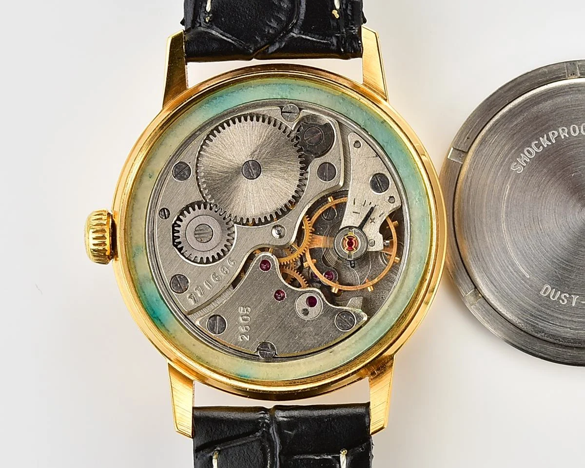 Excellent vintage Soviet Wostok (Vostok) mechanical gold-plated wrist watch