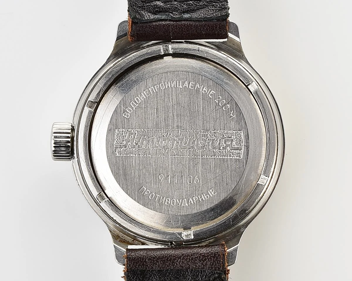 Soviet Vostok Amphibia mechanical wristwatch