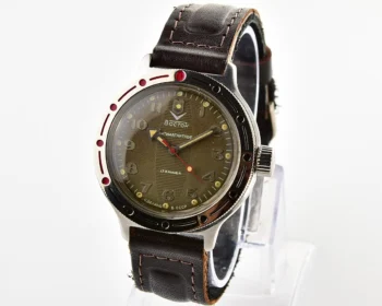 Soviet Vostok Amphibia mechanical wristwatch
