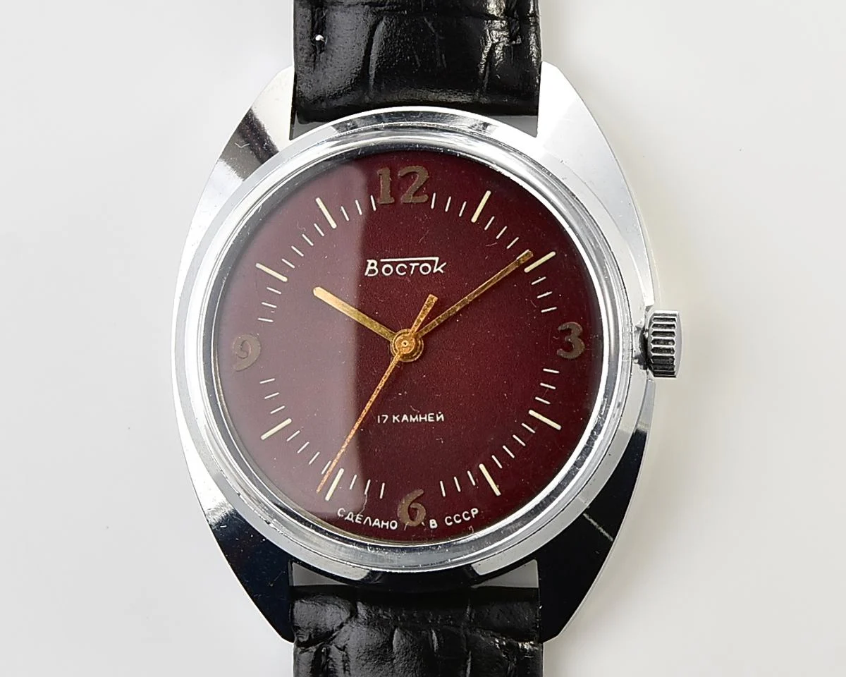 Soviet Vostok mechanical wristwatch