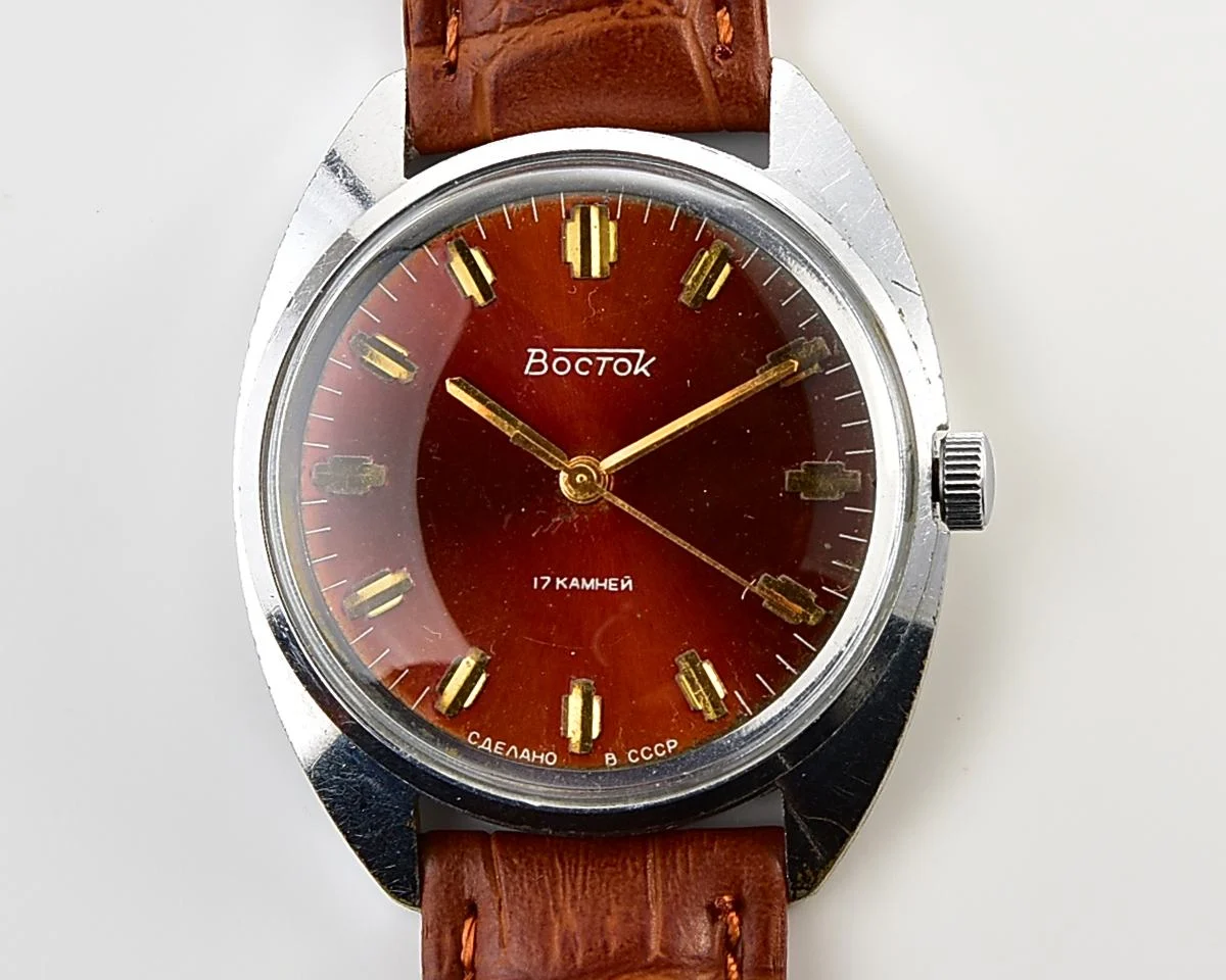 Soviet Vostok mechanical wristwatch