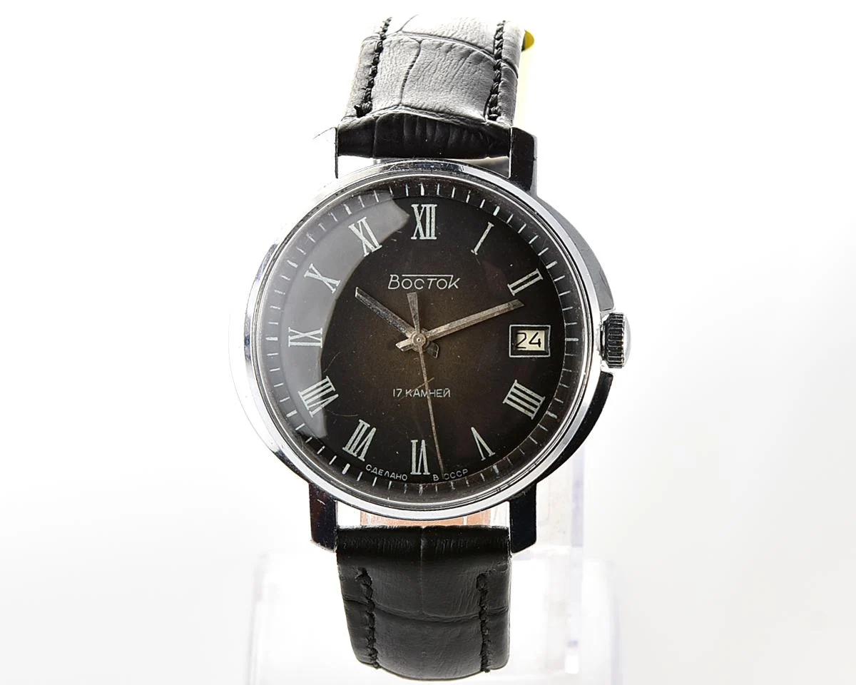 Large vintage Wostok (Vostok) mechanical wristwatch