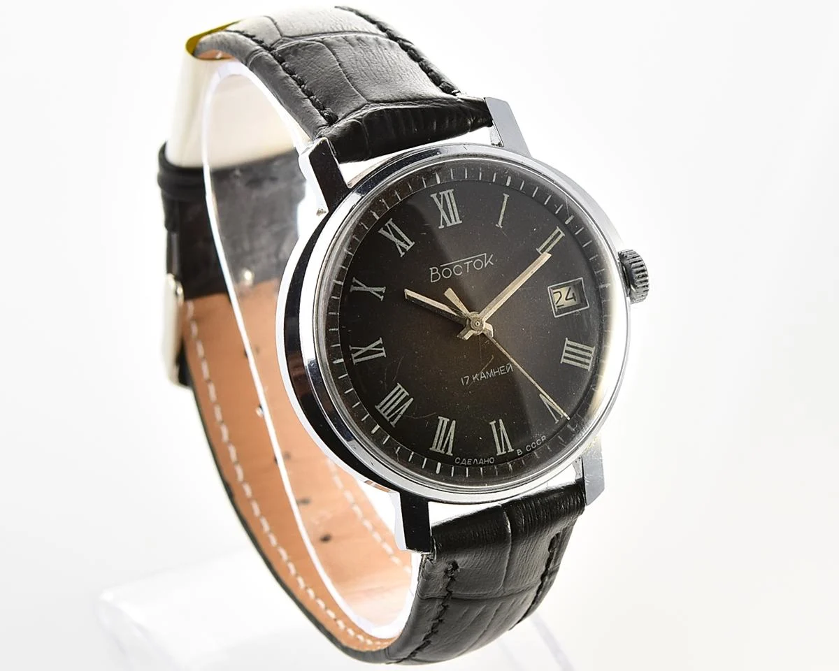 Large vintage Wostok (Vostok) mechanical wristwatch