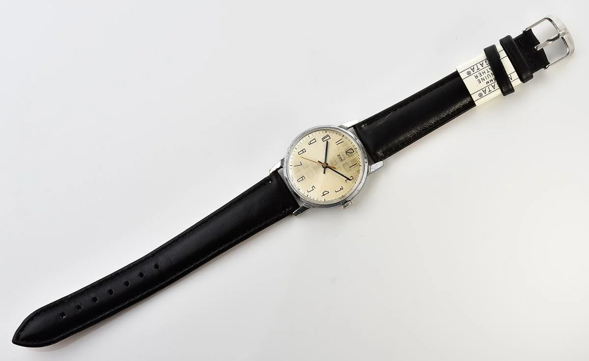ZiM Soviet mechanical watch with unusual dial