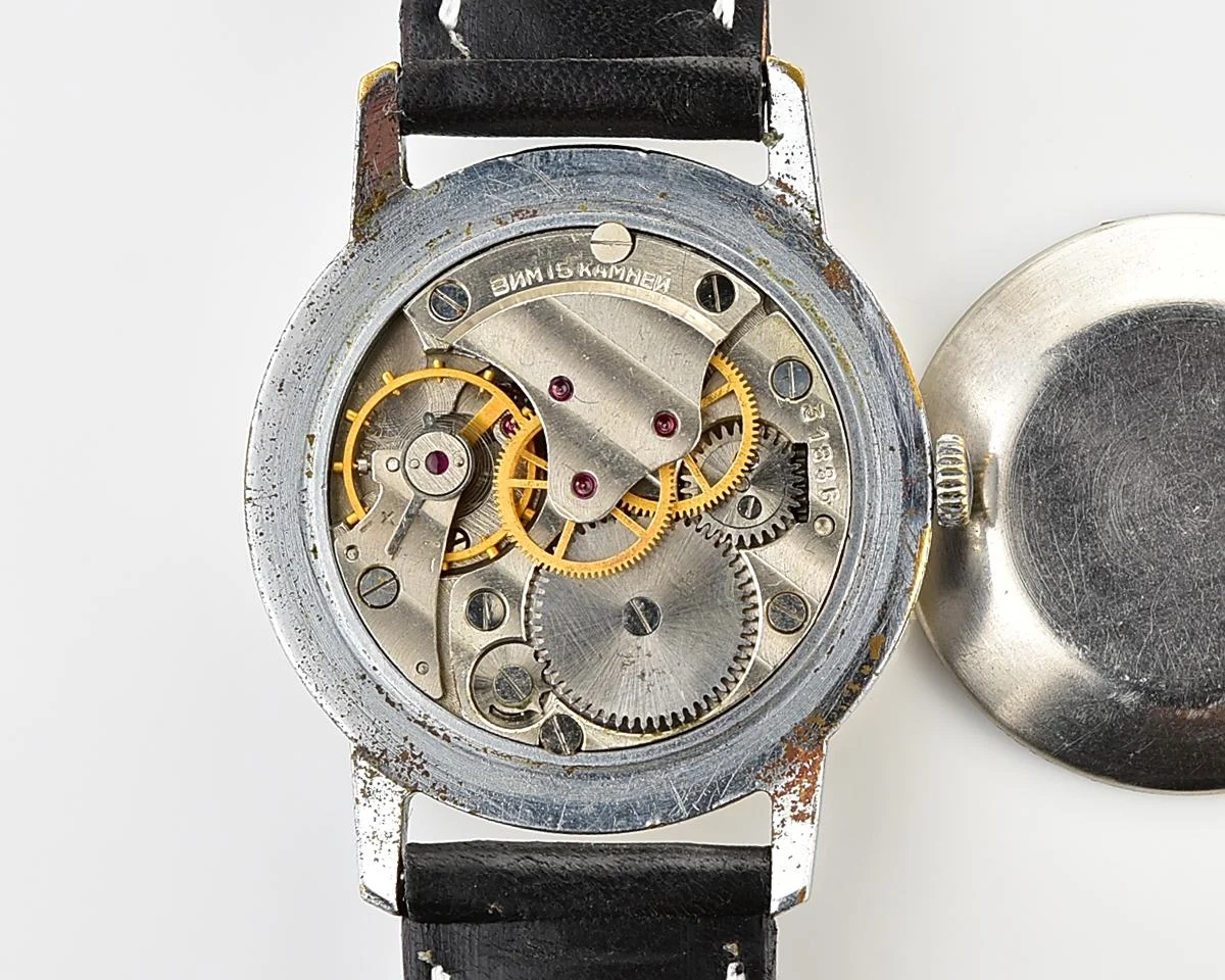 ZiM Soviet mechanical watch with unusual dial