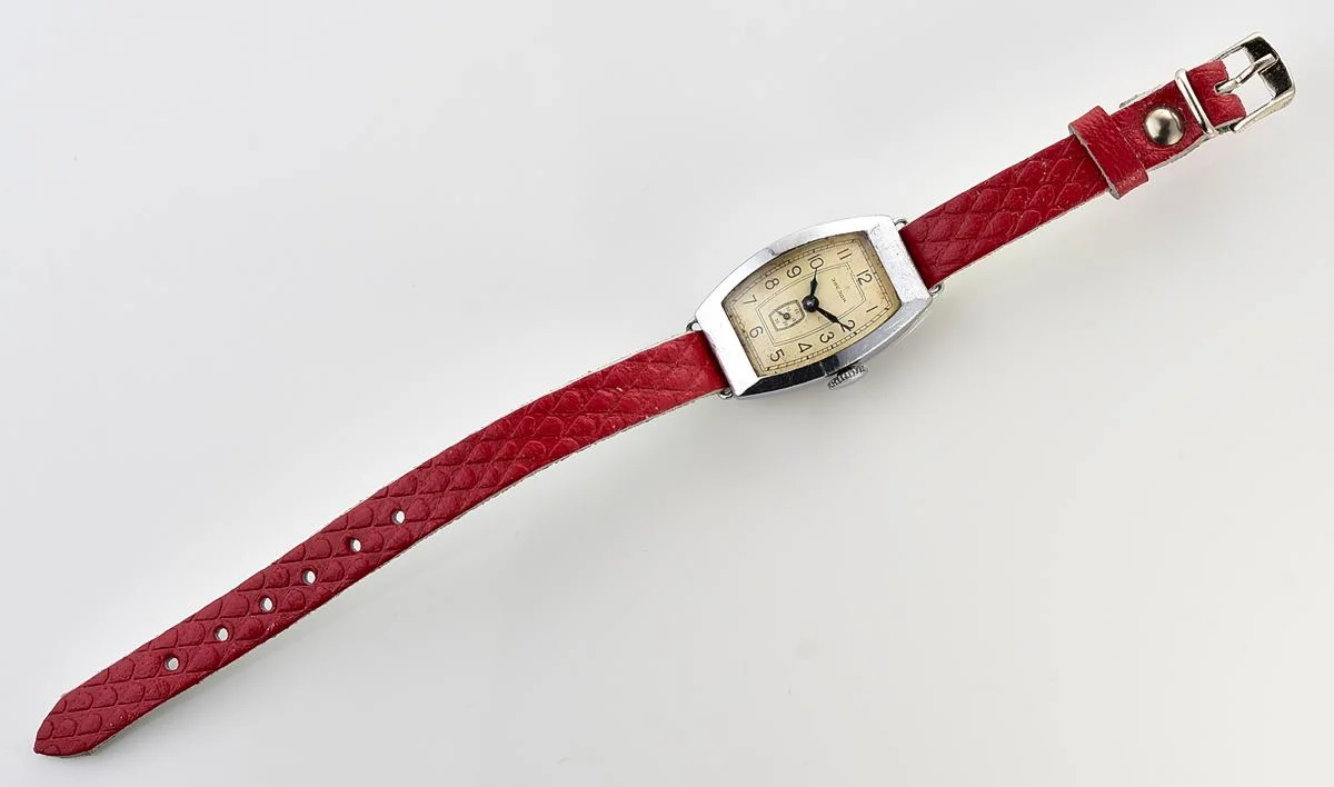 Vintage Soviet Zvezda wrist watch, from 2nd quarter of 1955