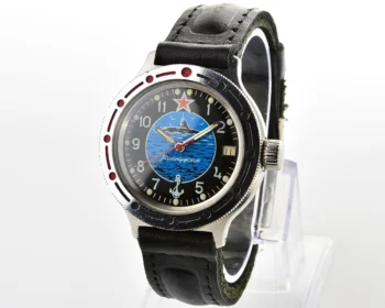 Vostok Amphibia mechanical watch - blue Submarine