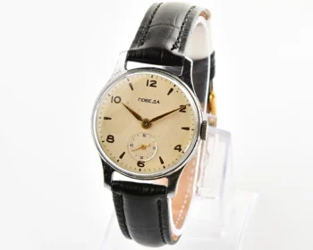 Vintage Soviet mechanical Pobeda wristwatch, PChZ, the 1st quarter of 1957!