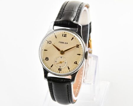 Vintage soviet mechanical POBEDA wristwatch, PChZ, the 1st quarter of 1957!