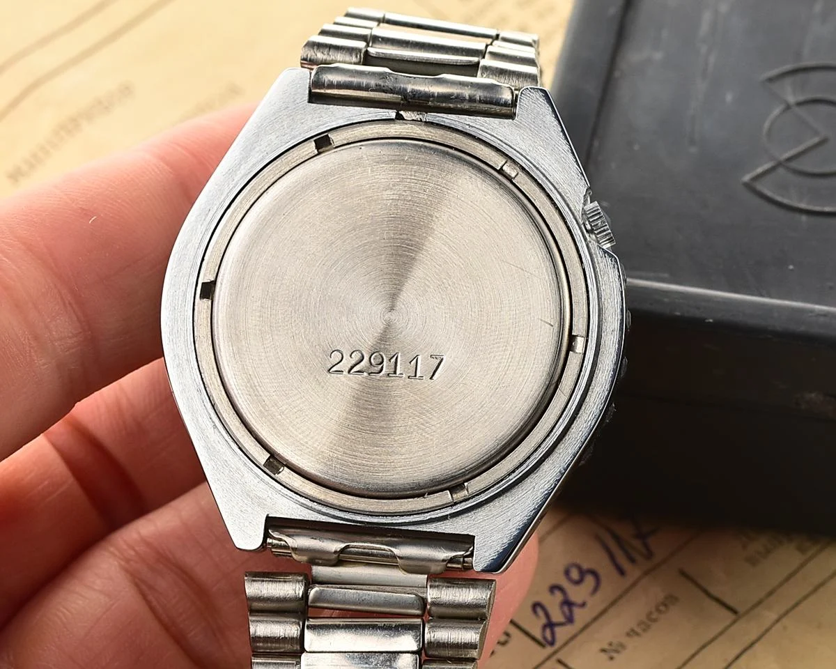 TIME CAPSULE: Soviet Slava quartz wristwatch, Malta summit edition: New Old Stock!