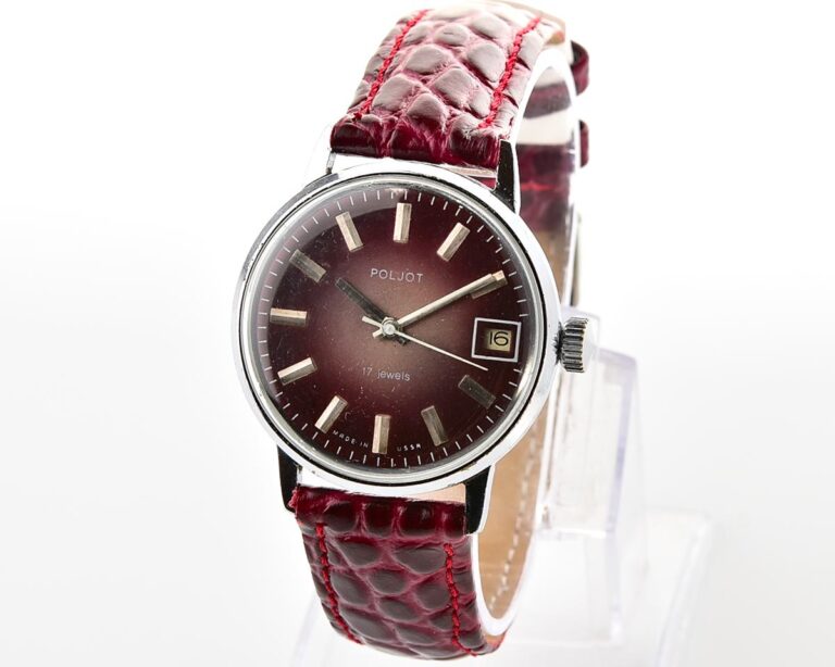 Soviet vintage POLJOT mechanical wristwatch