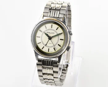Soviet Poljot-cricket mechanical watch with alarm clock function