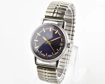 Soviet vintage Poljot mechanical wristwatch