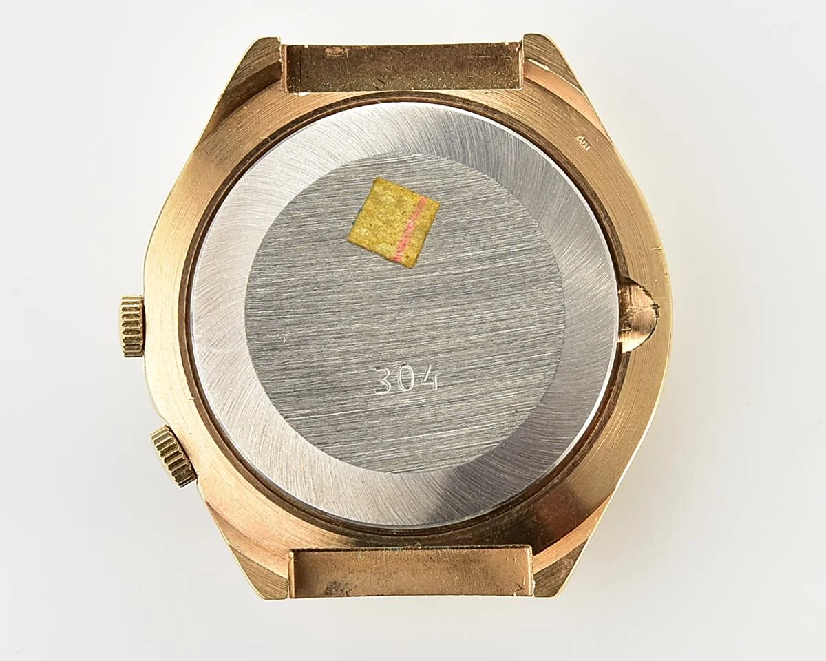 TIME CAPSULE: Vintage Soviet Raketa gold-plated perpetual calendar watch – New Old Stock (NOS)!