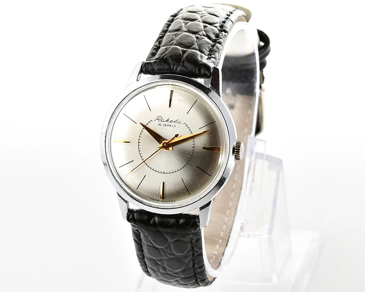 Soviet Raketa Baltica vintage mechanical watch