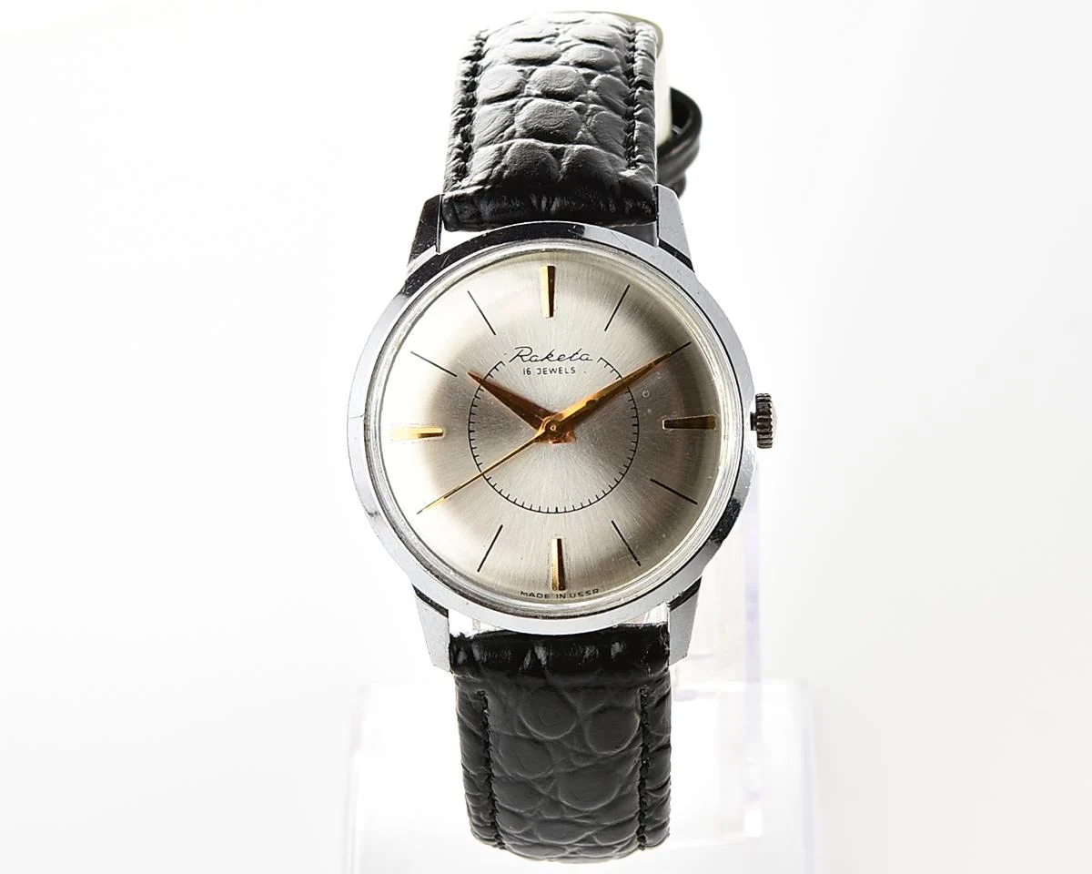 Soviet Raketa Baltica vintage mechanical watch