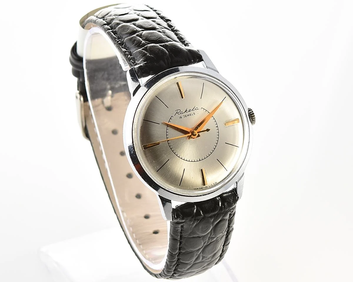 Soviet Raketa Baltica vintage mechanical watch