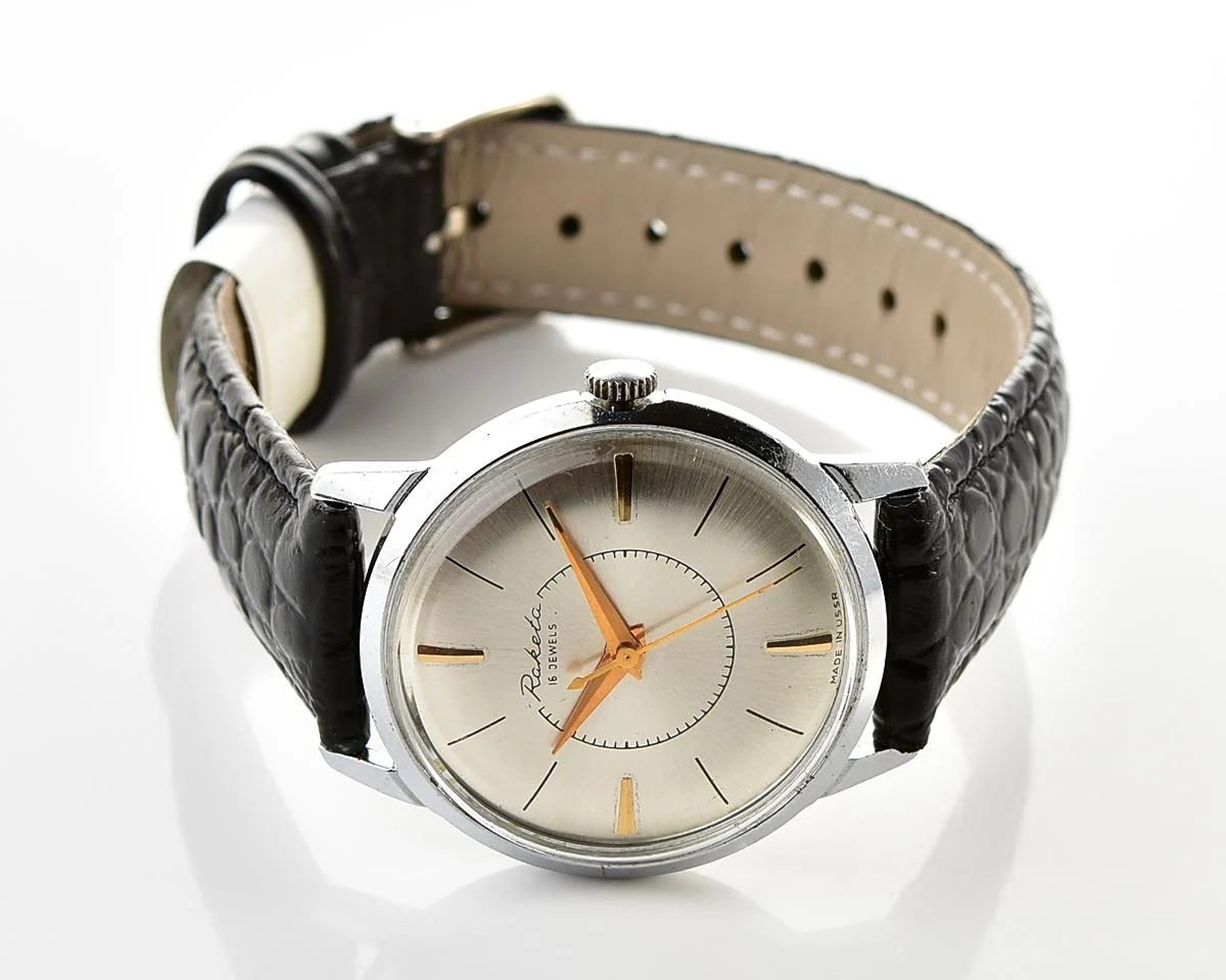 Soviet Raketa Baltica vintage mechanical watch