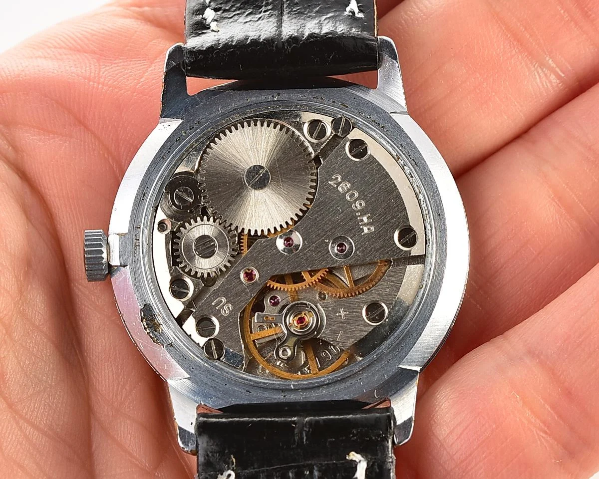 Vintage Soviet Raketa mechanical wristwatch