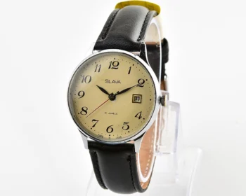 Slava Soviet mechanical vintage watch