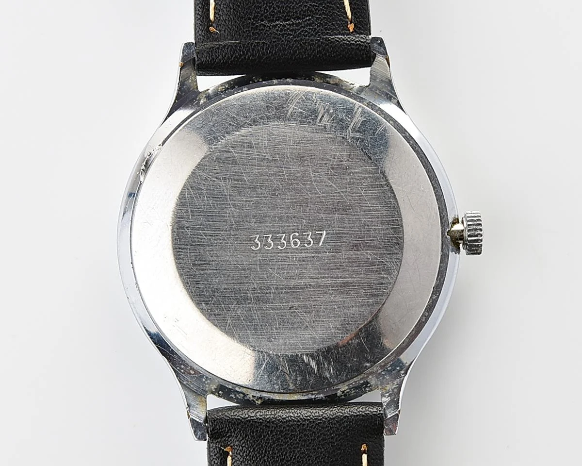 Soviet Slava mechanical vintage watch with MIG aircraft!