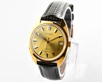 Soviet Wostok (Vostok) mechanical gold-plated watch