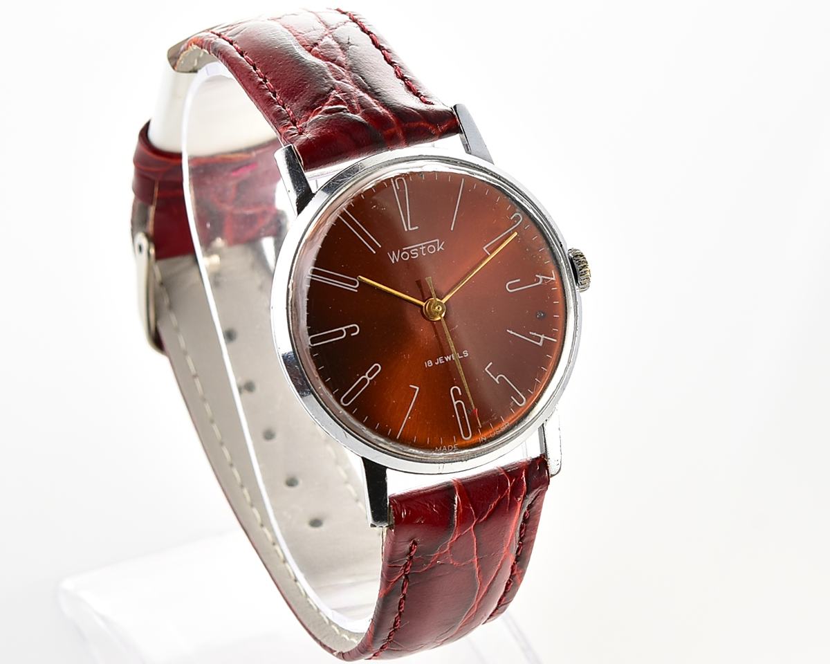 Soviet Wostok (Vostok) vintage mechanical wristwatch