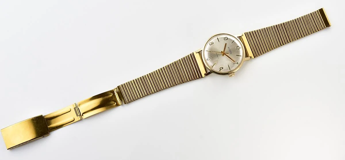 Wostok (Vostok) mechanical gold-plated wristwatch
