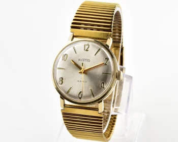 Wostok (Vostok) mechanical gold-plated wristwatch