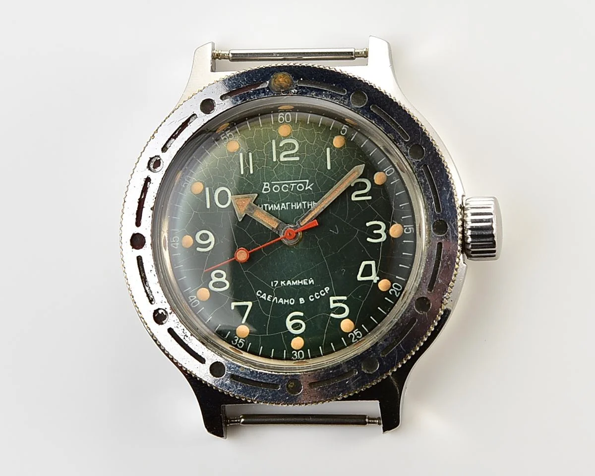 Vostok Amphibia Soviet mechanical wristwatch