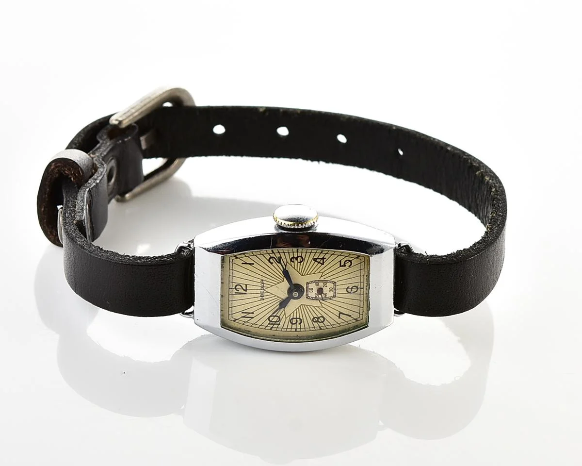 Vintage Soviet Zvezda wrist watch, from the 3rd quarter of 1960