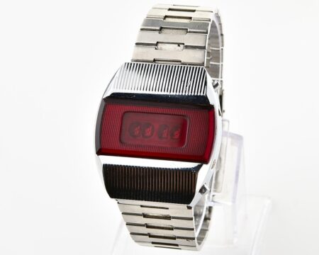 First RED LED Digital Vintage USSR Wrist Watch Electronika E-1 Pulsar!