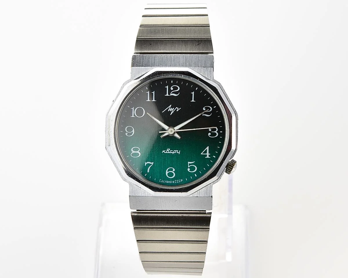 Soviet Luch watch with quartz movement