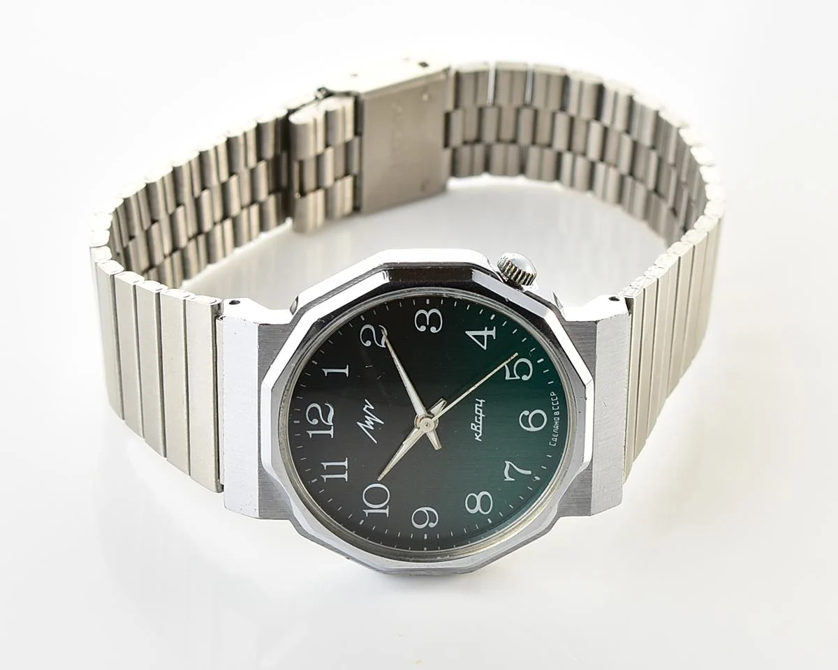 Soviet Luch watch with quartz movement