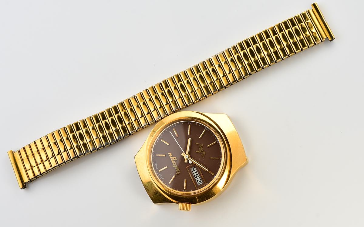 Rare soviet vintage watch LUCH with electro-mechanical hybrid 3055 movement!