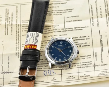 TIME CAPSULE: Soviet Slava with quartz movement - New Old Stock (NOS)!