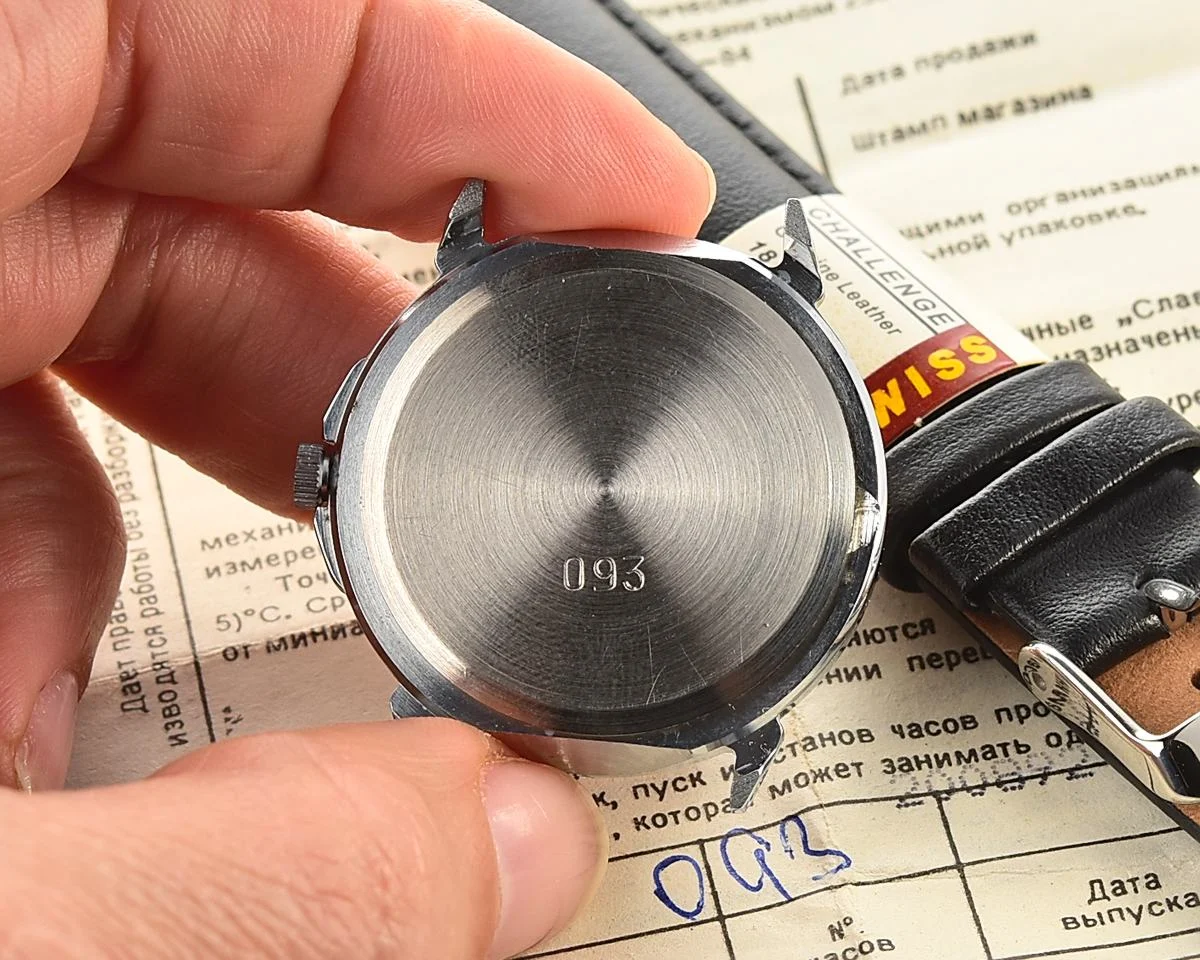 TIME CAPSULE: Soviet Slava with quartz movement - New Old Stock (NOS)!