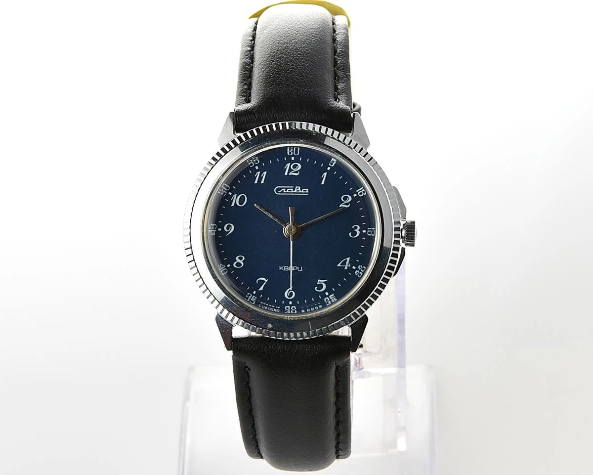 TIME CAPSULE: Soviet Slava with quartz movement - New Old Stock (NOS)!
