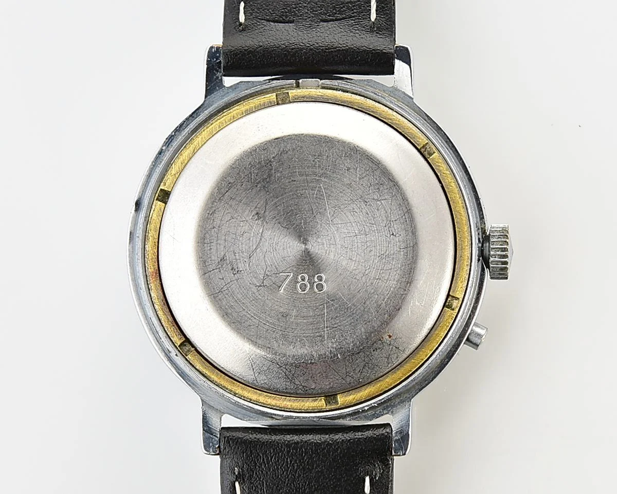 Slava Baikonur mechanical self-winding movement watch with Mir space station