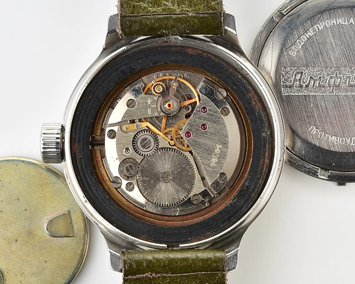 Vostok Amphibia Soviet mechanical wristwatch