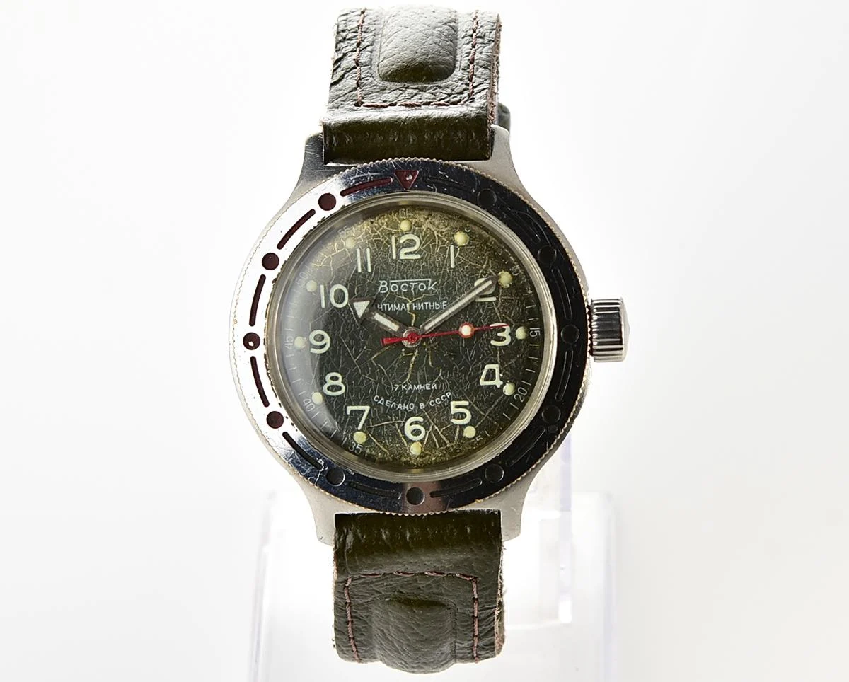 Vostok Amphibia Soviet mechanical wristwatch