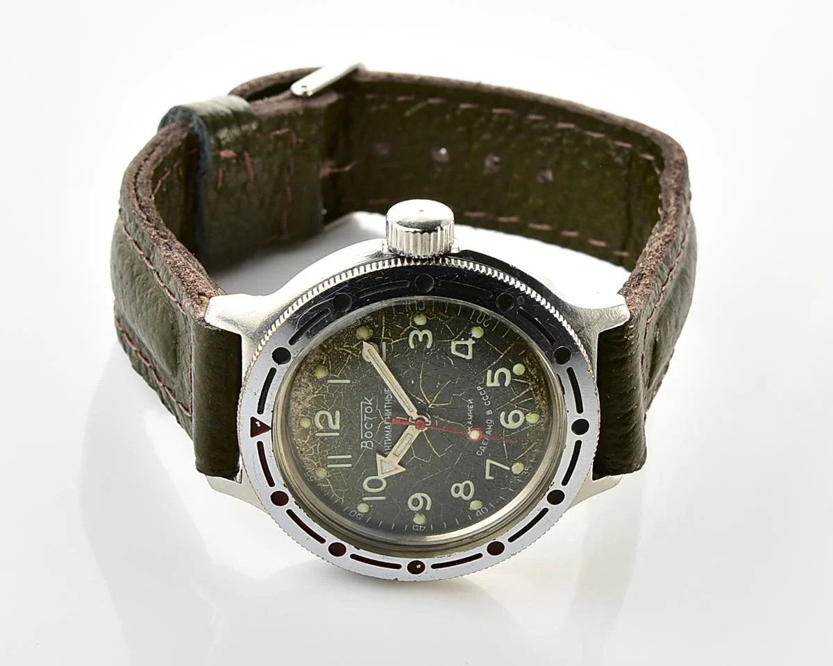 Vostok Amphibia Soviet mechanical wristwatch