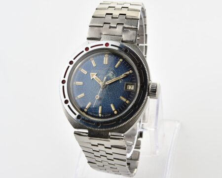 Vostok Amphibia DIVER wrist watch (Scuba Dude), with steel bracelet