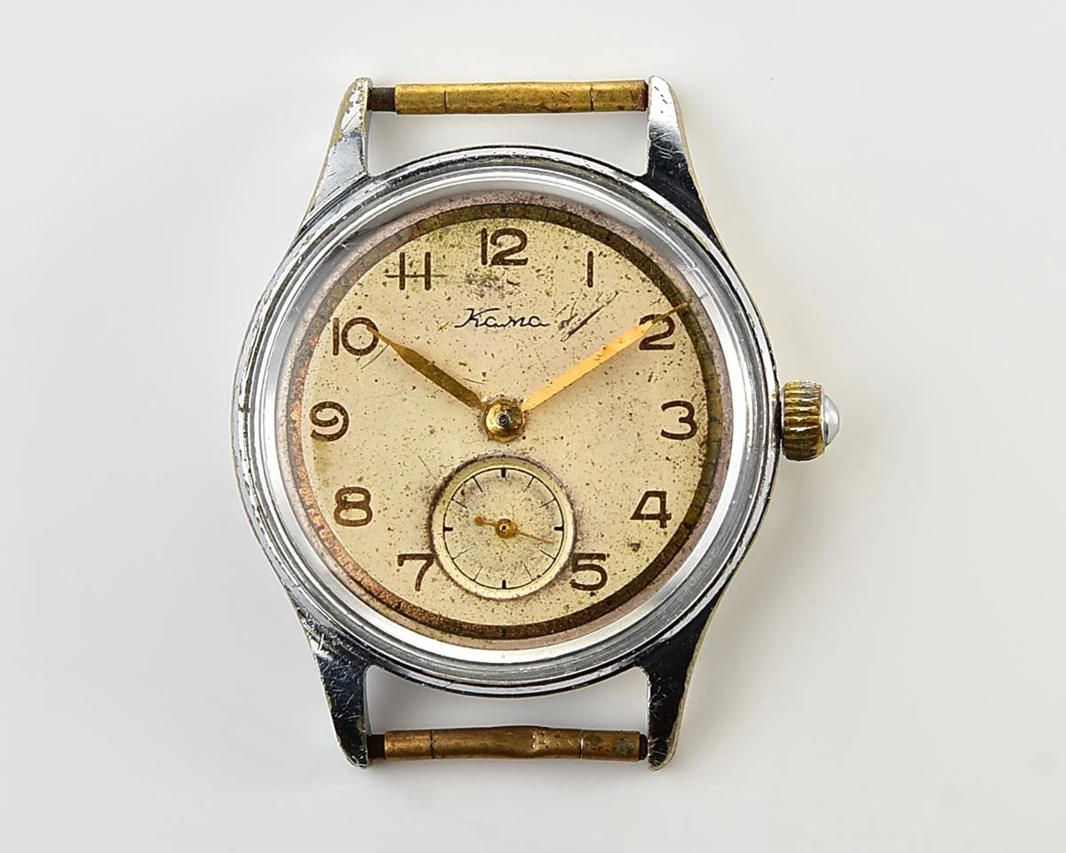 Vintage Soviet Kama mechanical watch, the 2nd quarter of 1958