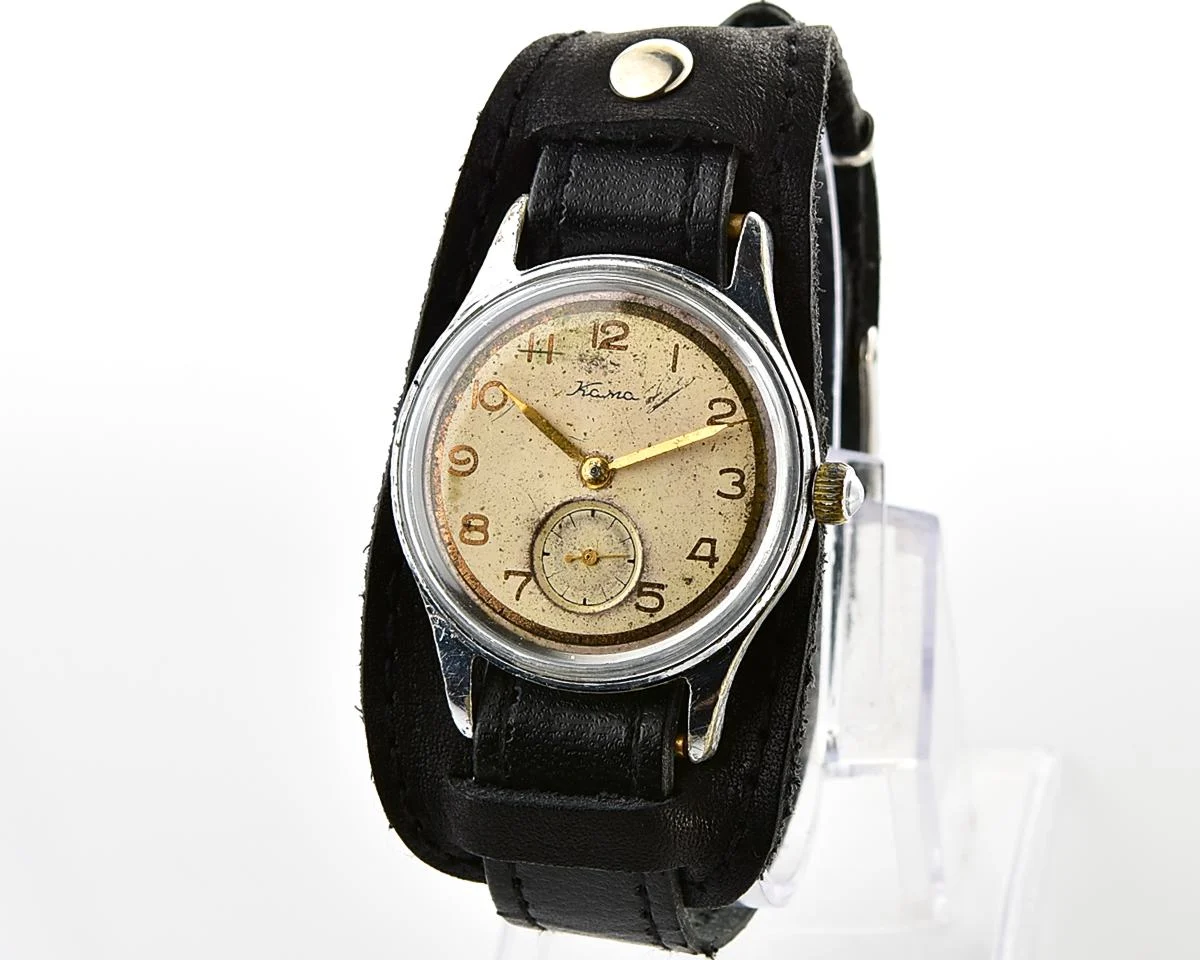 Vintage Soviet Kama mechanical watch, the 2nd quarter of 1958