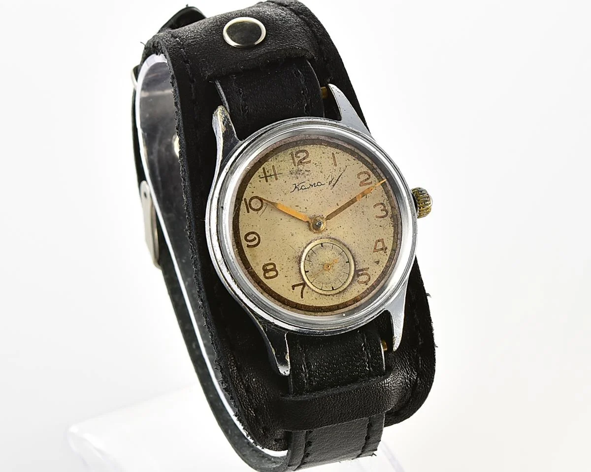 Vintage Soviet Kama mechanical watch, the 2nd quarter of 1958