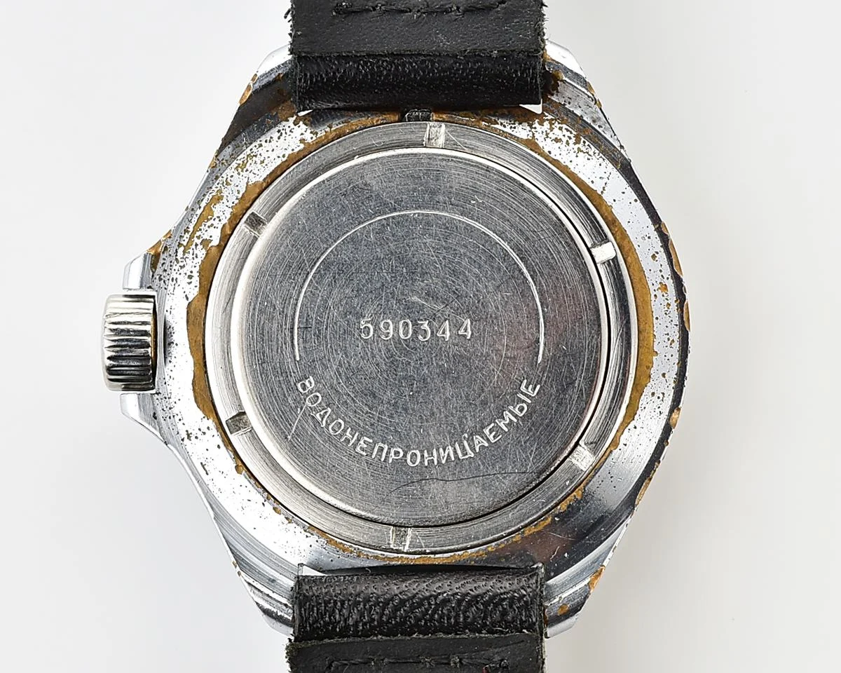 Vostok Komandirskie "Zakaz MO CCCP" limited series watch - rare duo-tone dial!