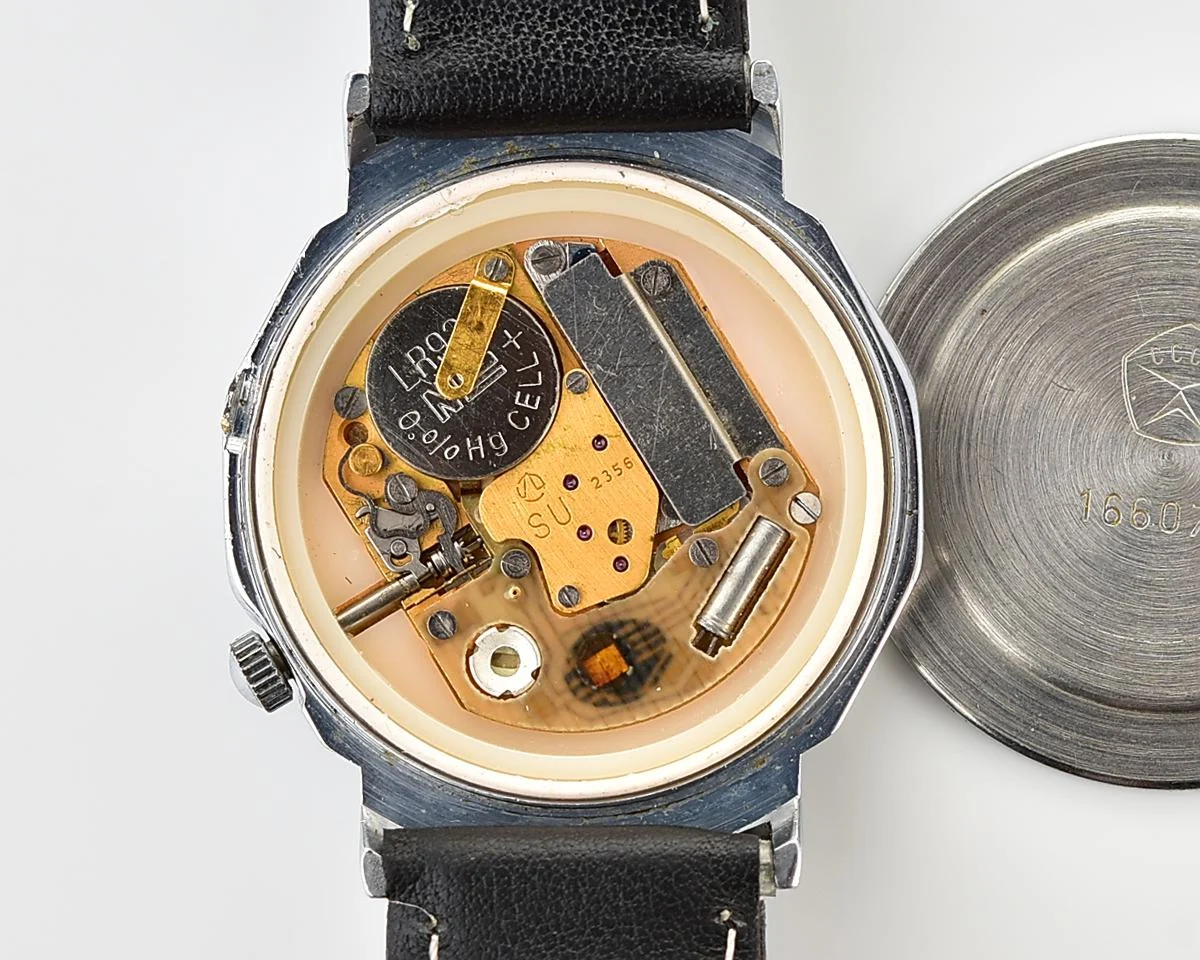 Soviet Luch watch with quartz movement