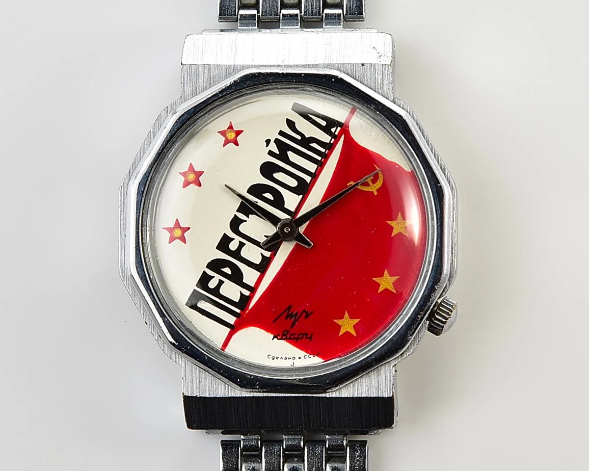 Soviet Luch Perestroika quartz watch
